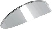 Drag Specialties Headlight Visor - Chrome Steel