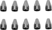 Ciro Add-on Engine Bolt Cap Set - Black Chrome