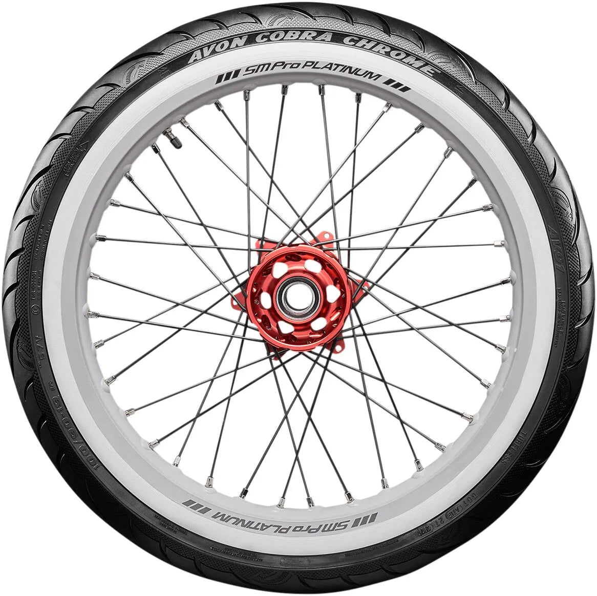 Avon Cobra Chrome Av91 Tire 100/90-19 Front