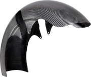 Arlen Ness Wrapper Carbon Fiber Front Fender for 21" Fat Wheels