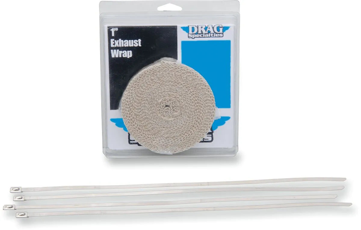 Drag Specialties Auspuff Hitzeschutzband Kit