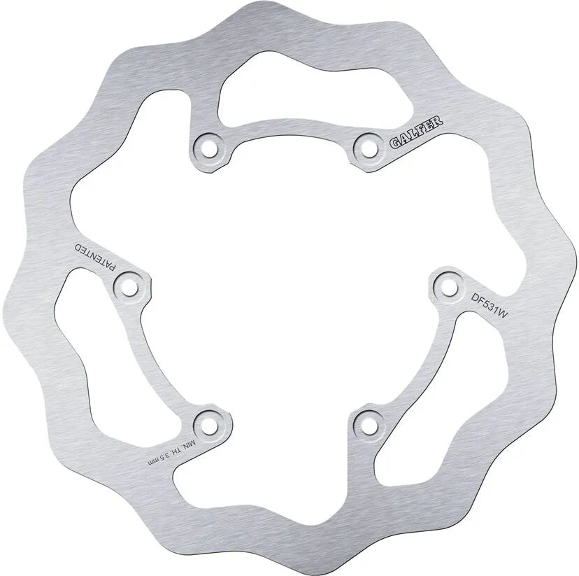 Galfer Wave Brake Rotor For Motorcycle - Rear