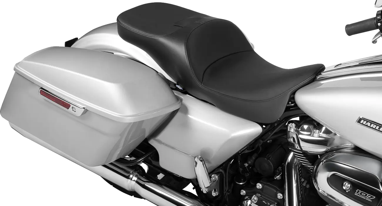 Drag Specialties Extended Reach Touring Seat - For Harley Davidson