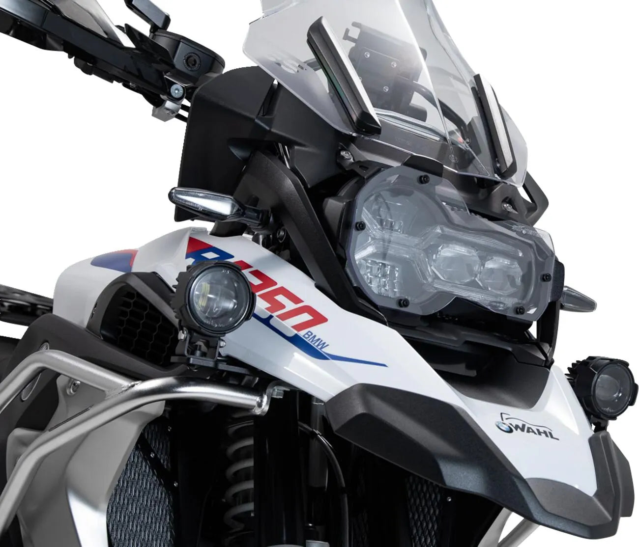 Sw-motech Headlight Guard - Steel & Makrolon Protection