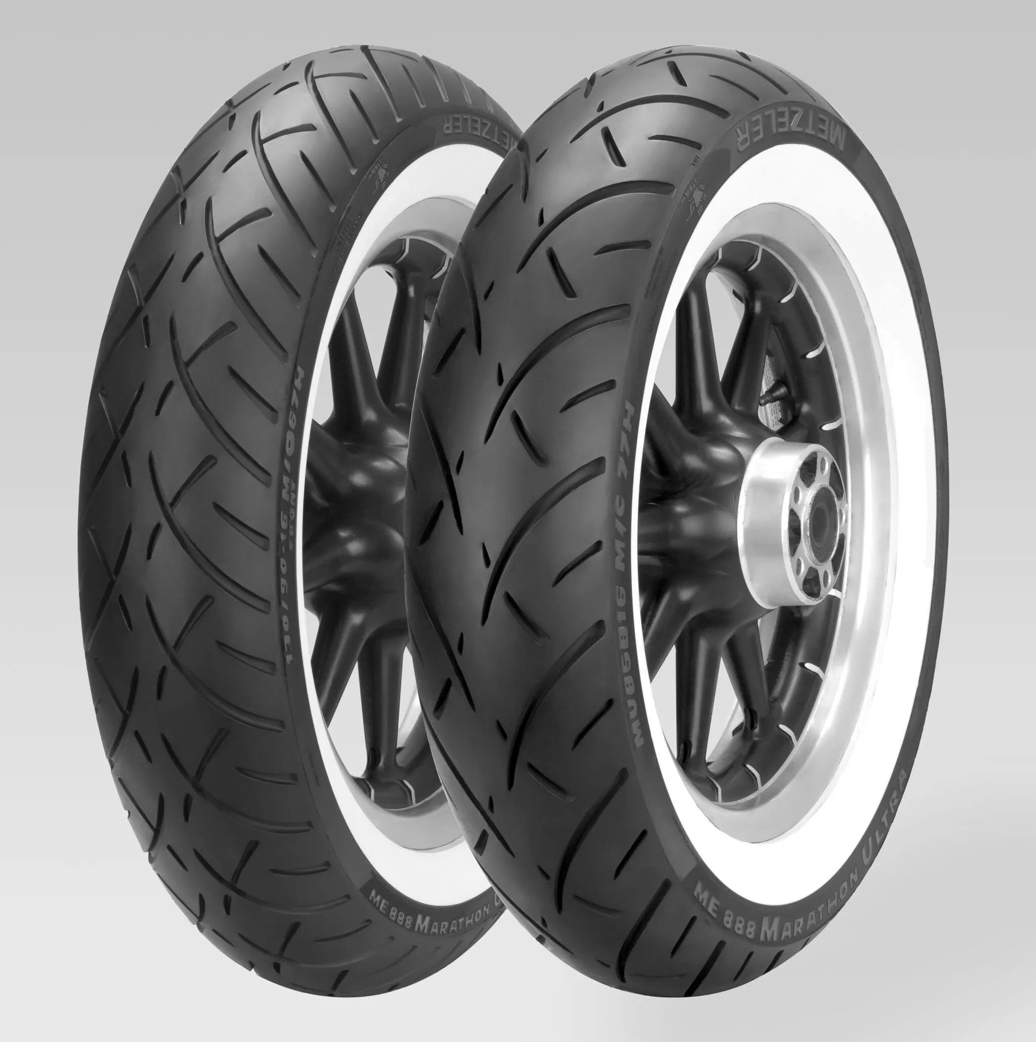 Metzeler Me 888 Marathon Ultra Tire - Whitewall Cruiser Tire