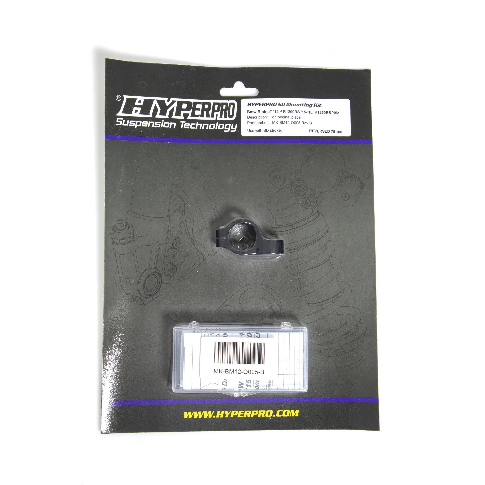 Hyperpro Steering Damper Mounting Kit