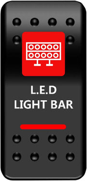 Moose Offroad Rocker Switch - Light Bar