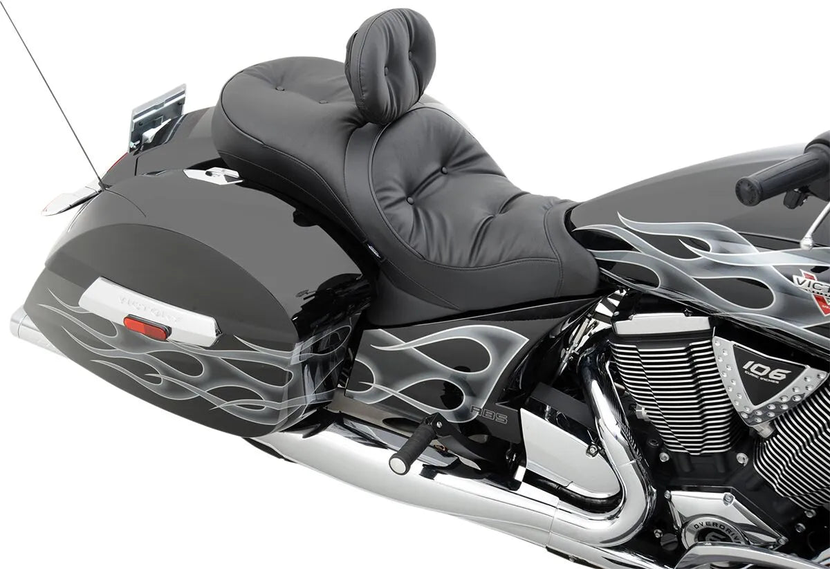 Drag Specialties Low-profile Touring Seat - For VICTORY