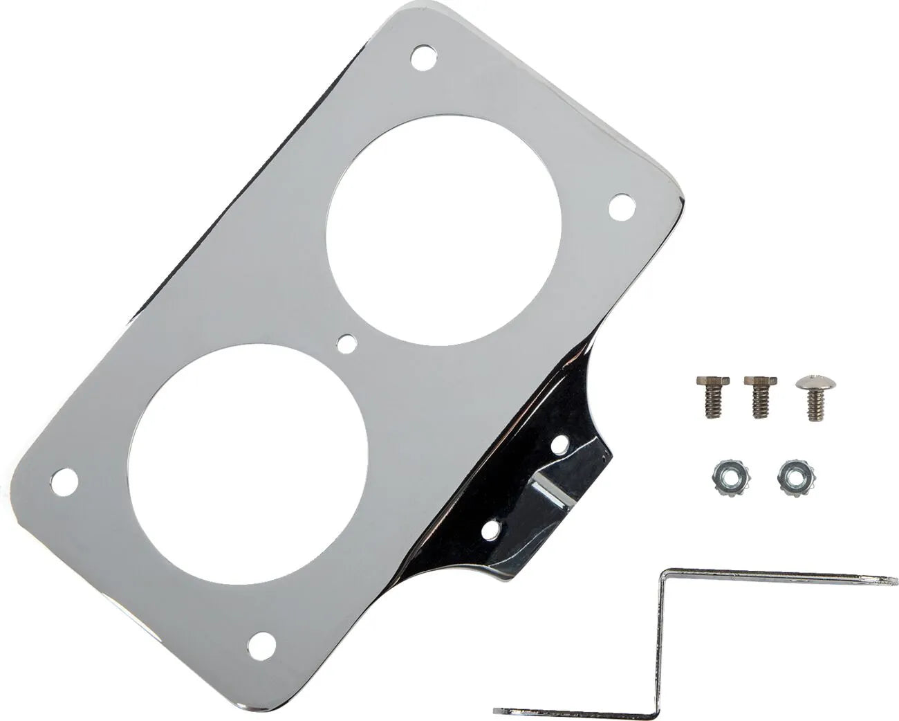 Drag Specialties Laydown License Plate Mount For Harley Davidson