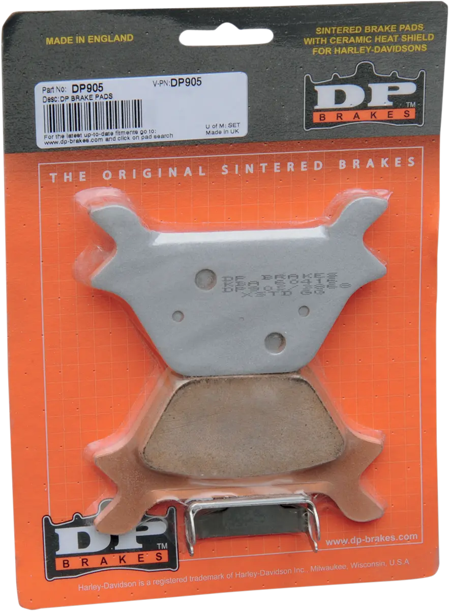 DP Brakes Sintermetall Bremsbeläge Für Harley/buell - Hinten