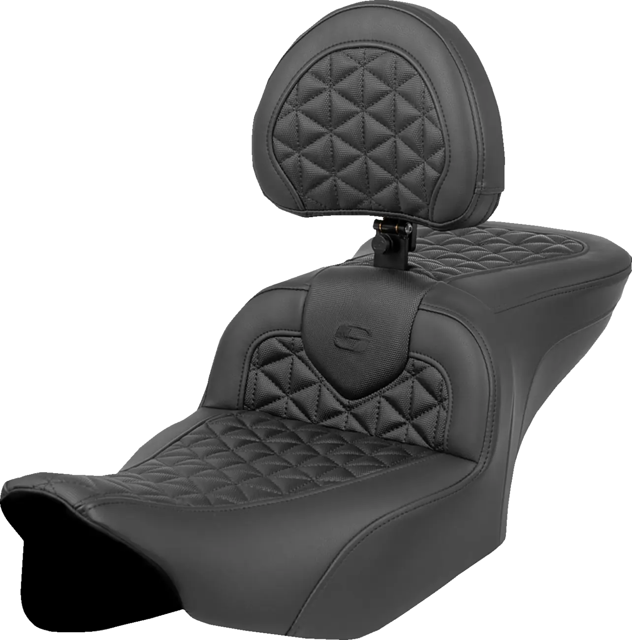 Saddlemen Roadsofa Tri Gripper Seat - For Harley Davidson