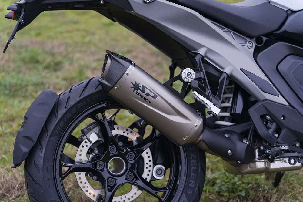 Spark Force Evo Slip-on Schalldämpfer Mit Carbon Endkappe - ECE Straßenzulassung