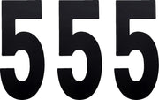 Factory Effex Standard Numbers Plate Graphic - 8" Black