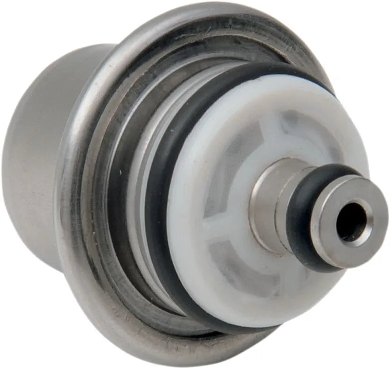 Drag Specialties Silver Fuel Pressure Regulator for Harley