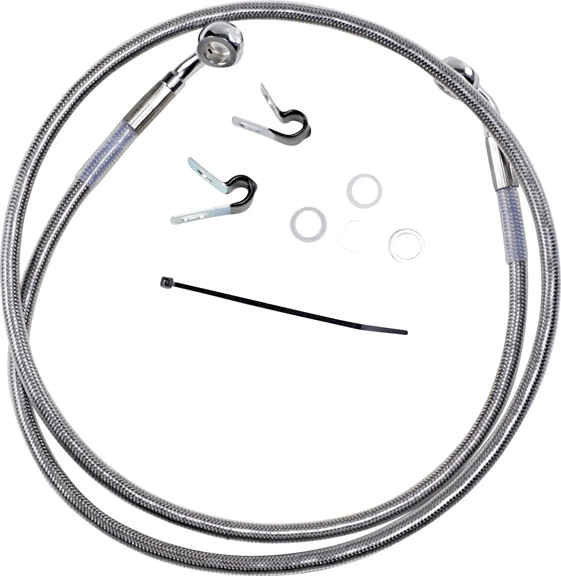 Drag Specialties Verlängerter Bremsleitungssatz 45-3/4"