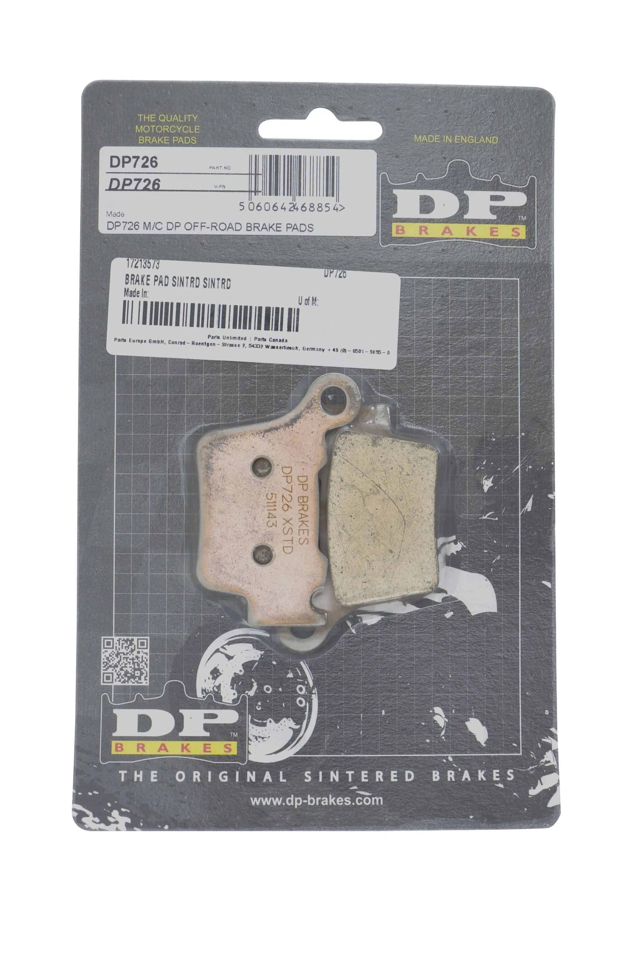 DP Brakes Sintermetall Bremsbeläge - Vorne & Hinten