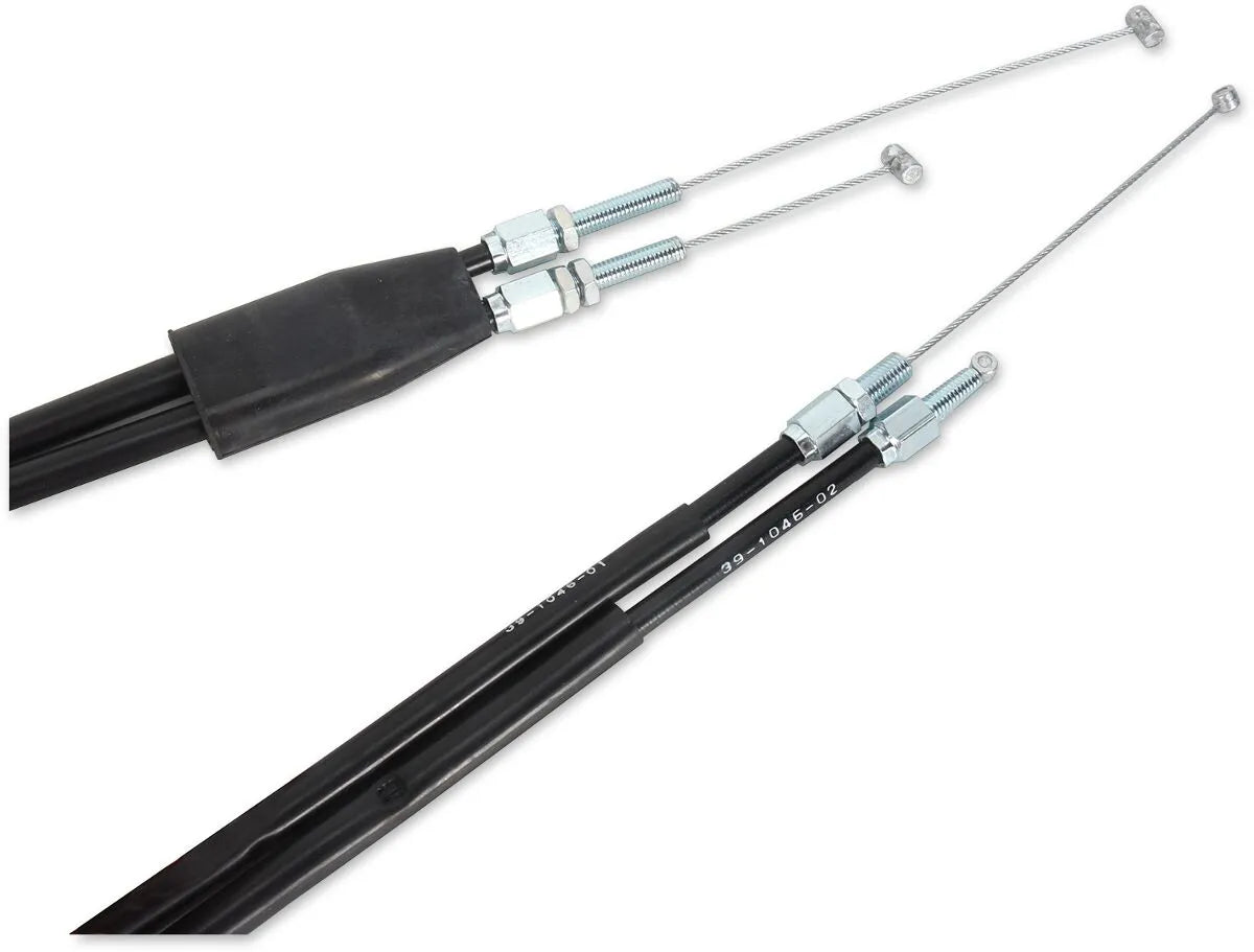 MOOSE OFFROAD HARD-PARTS Black Vinyl Throttle Cable