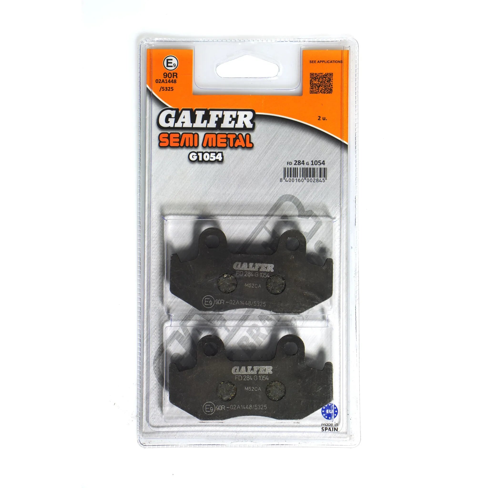 Galfer Semi-metallische Bremsbeläge Für OEM-Ersatz - Vorne
