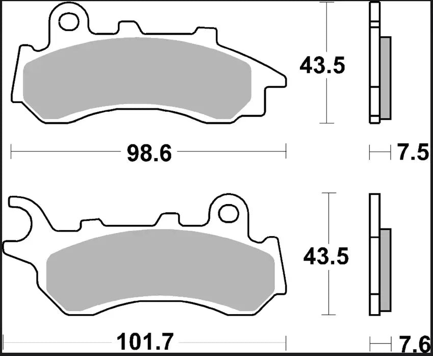 Brembo Xs Prime Line Sinter Bremsbeläge