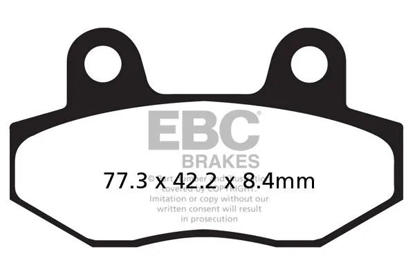 Ebc Fa-hh Series Sintered Brake Pads - Front & Rear