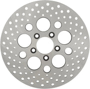 Drag Specialties Gebohrte Bremsscheibe aus Edelstahl - Hinten