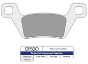 Dp Brakes Standard Sintermetall Bremsbeläge - Vorne