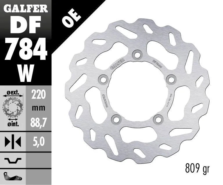 Galfer Wave® Bremsscheibe - Hochleistungsbremsung