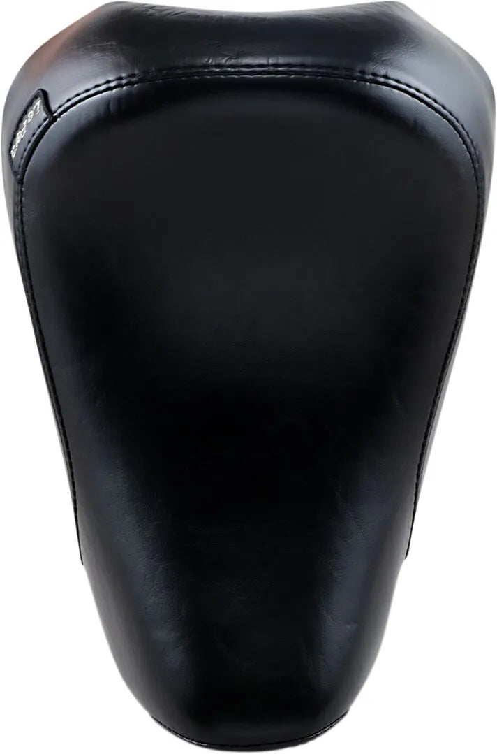 Le Pera Silhouette Solo Seat - Black Vinyl - For Harley Davidson