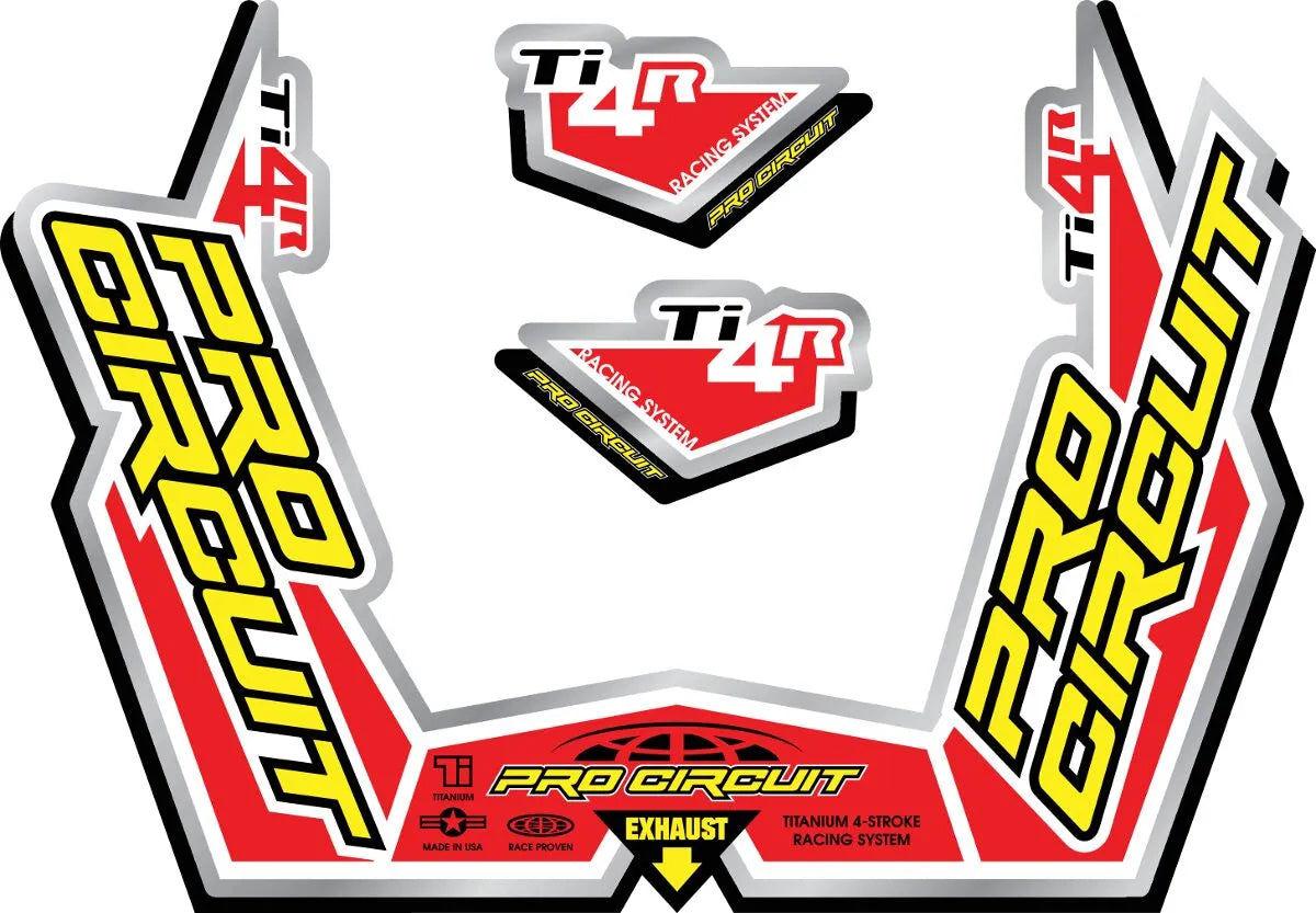 Pro Circuit Auspuff Dekor