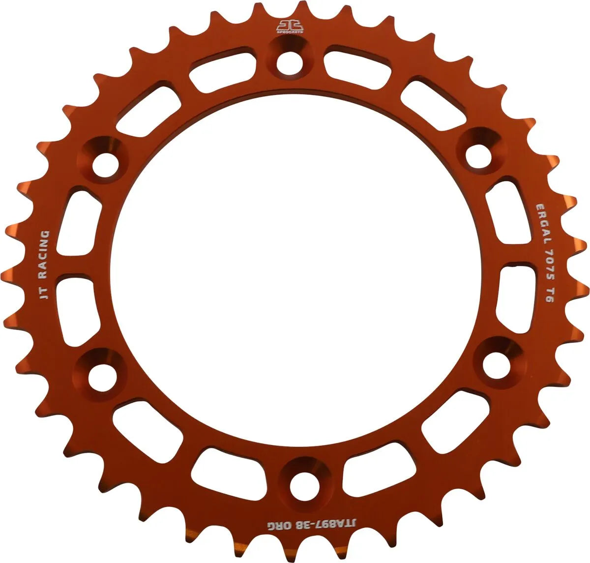 Jt Sprockets Rear Sprocket 520 - 38t Aluminum Orange