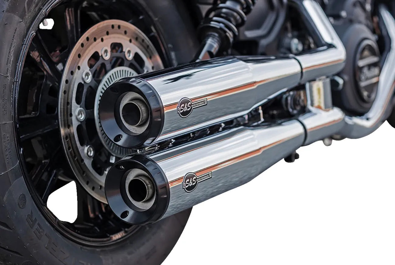 S&s Cycle Grand National Slip-on Schalldämpfer Für Scout
