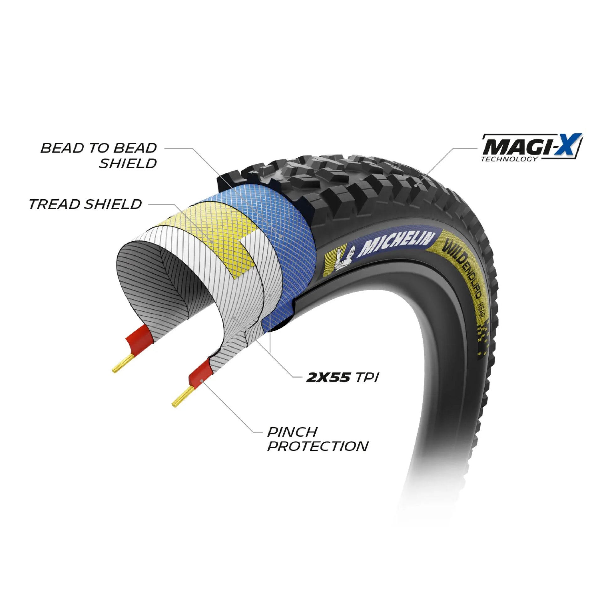 Michelin Wild Enduro Racing Tire for 29" x 2.40 Rear