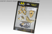 HYPERPRO CSC Steering Damper Mounting Kit, Gold