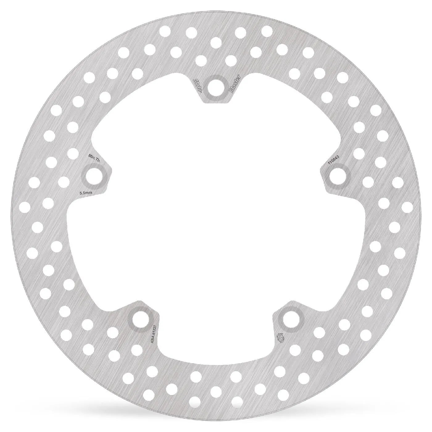 Moto-Master Halo Series Fest Bremsscheibe - Hinten