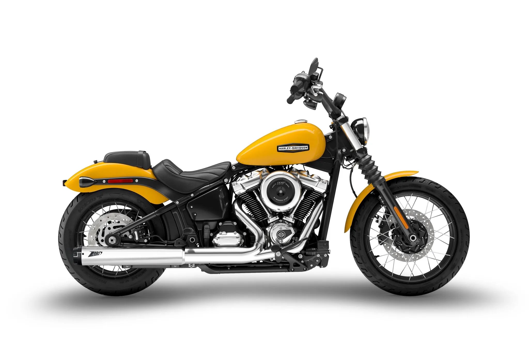 Zard 4.5" Slip-on Auspuff Für HD-Softail - ECE Straßenzulassung