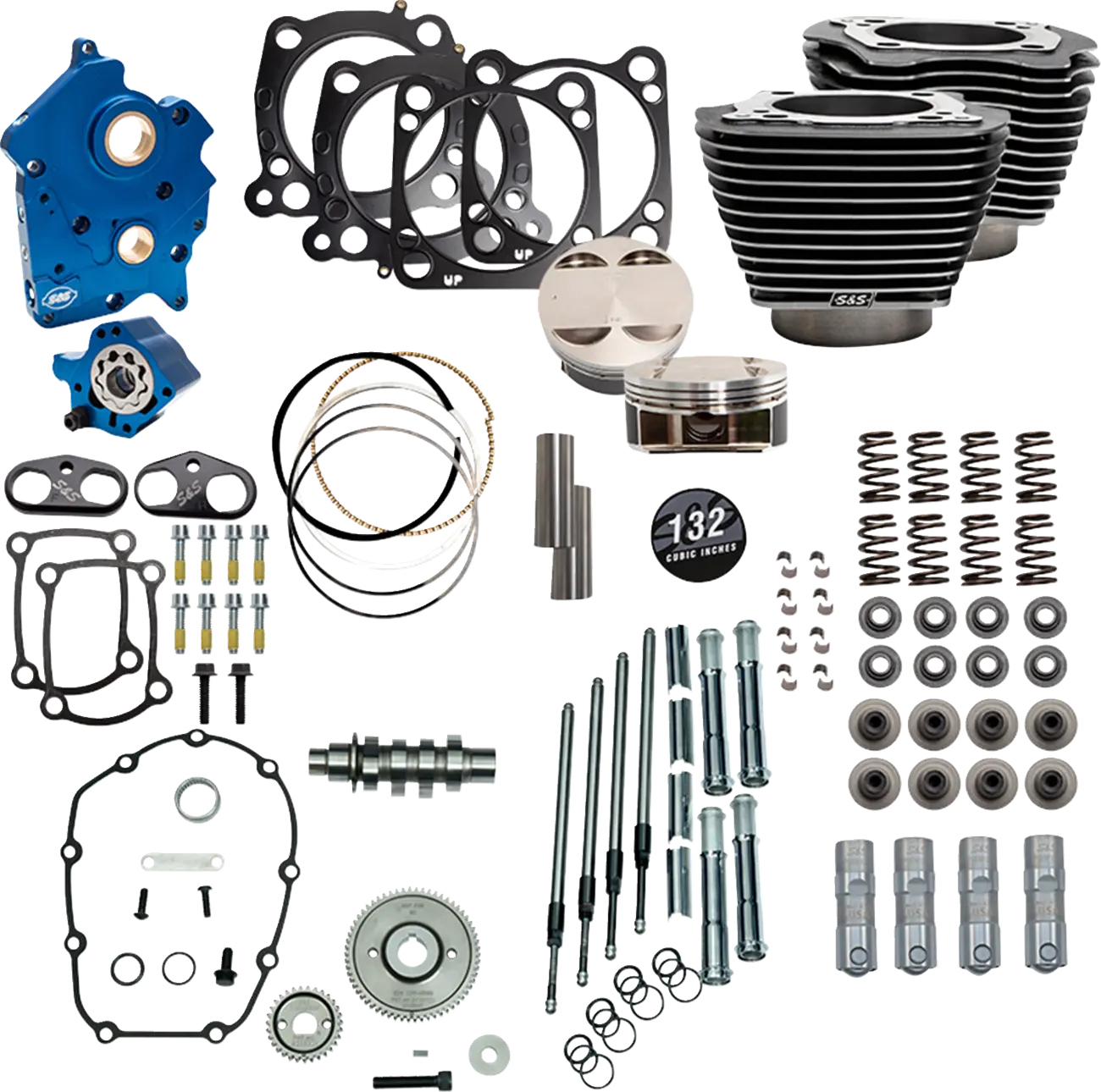 S&S Cycle 132" Power Package for M8 Engines