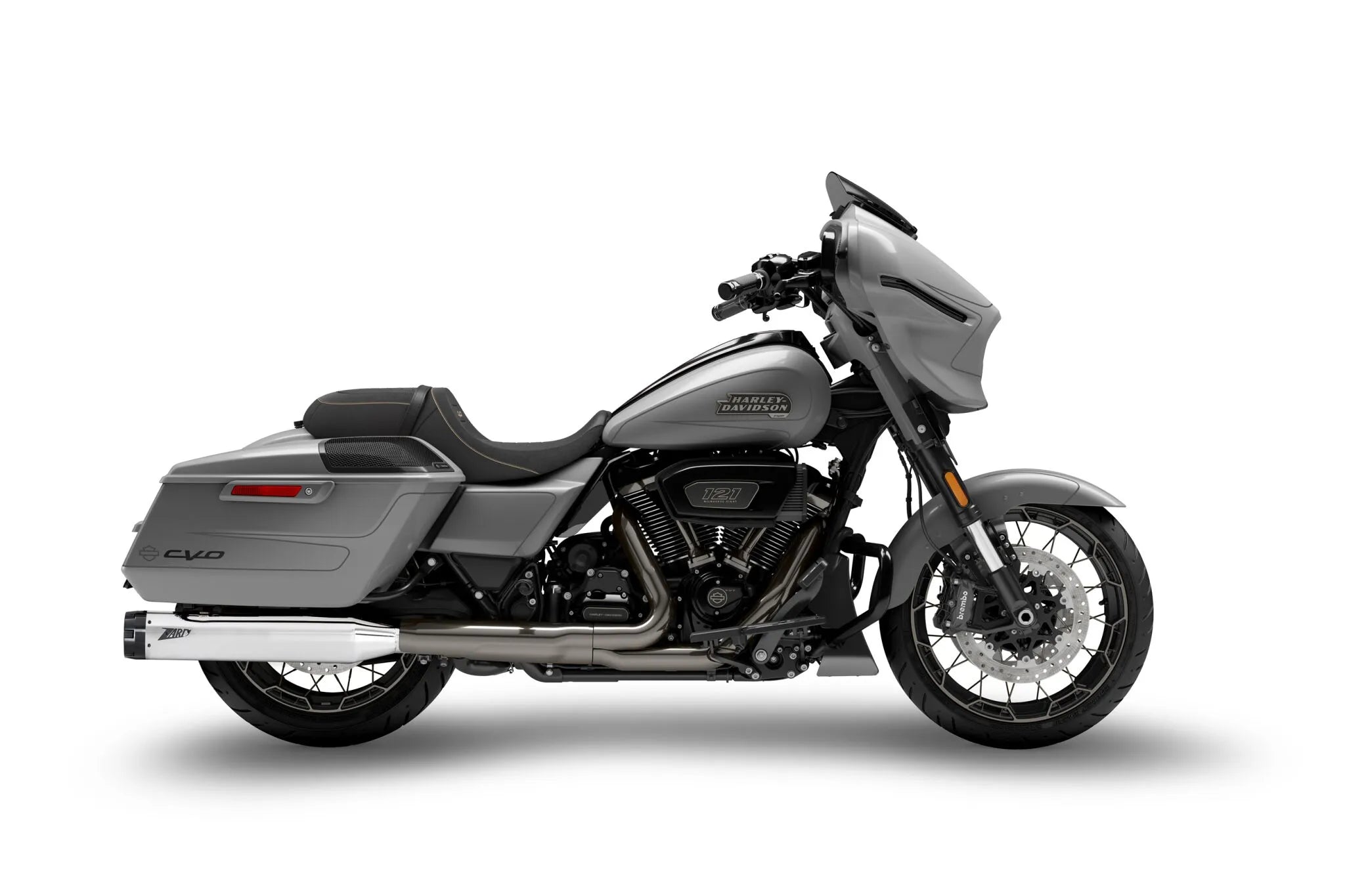 Zard 4.5" Slip-On Auspuff Für HD Grand American Touring - ECE Straßenzulassung