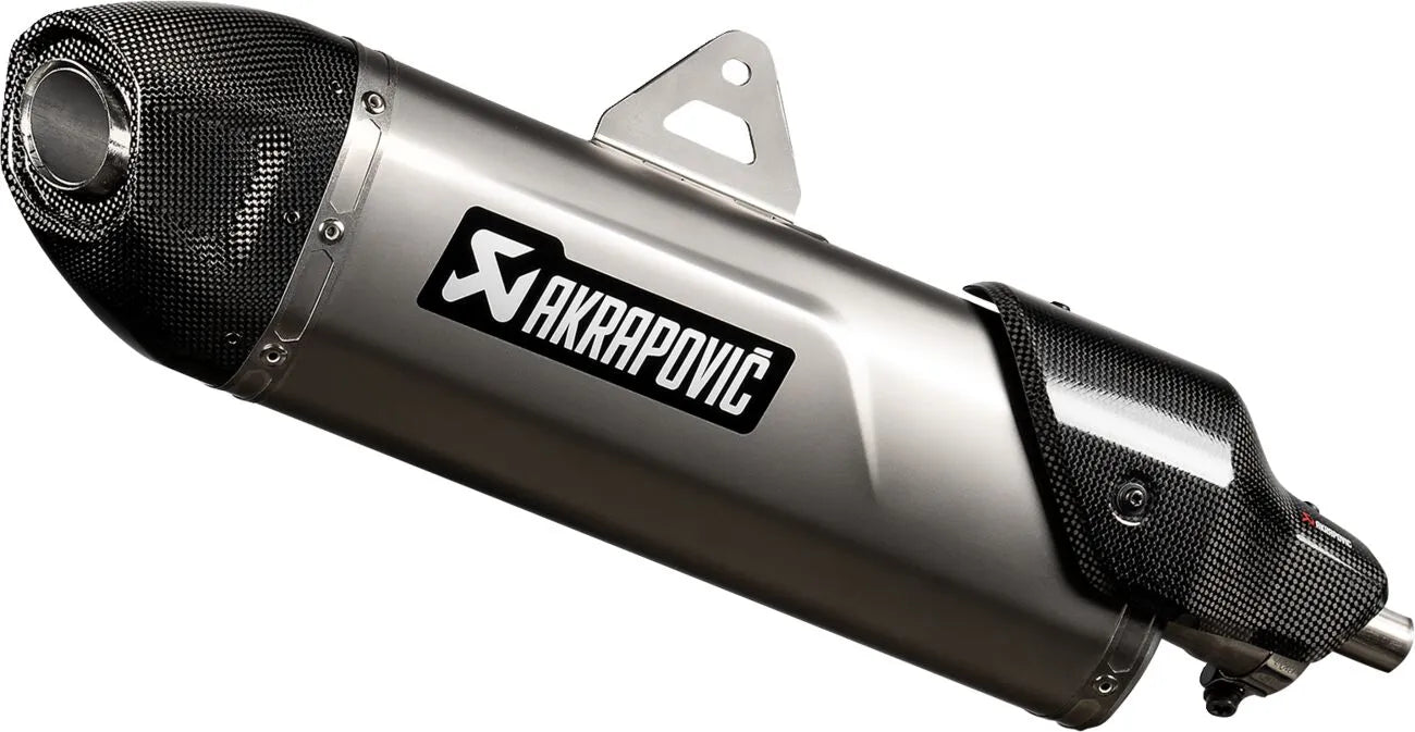 Akrapovic Slip-on Line Schalldämpfer mit Carbon-Endkappe - ECE Straßenzulassung