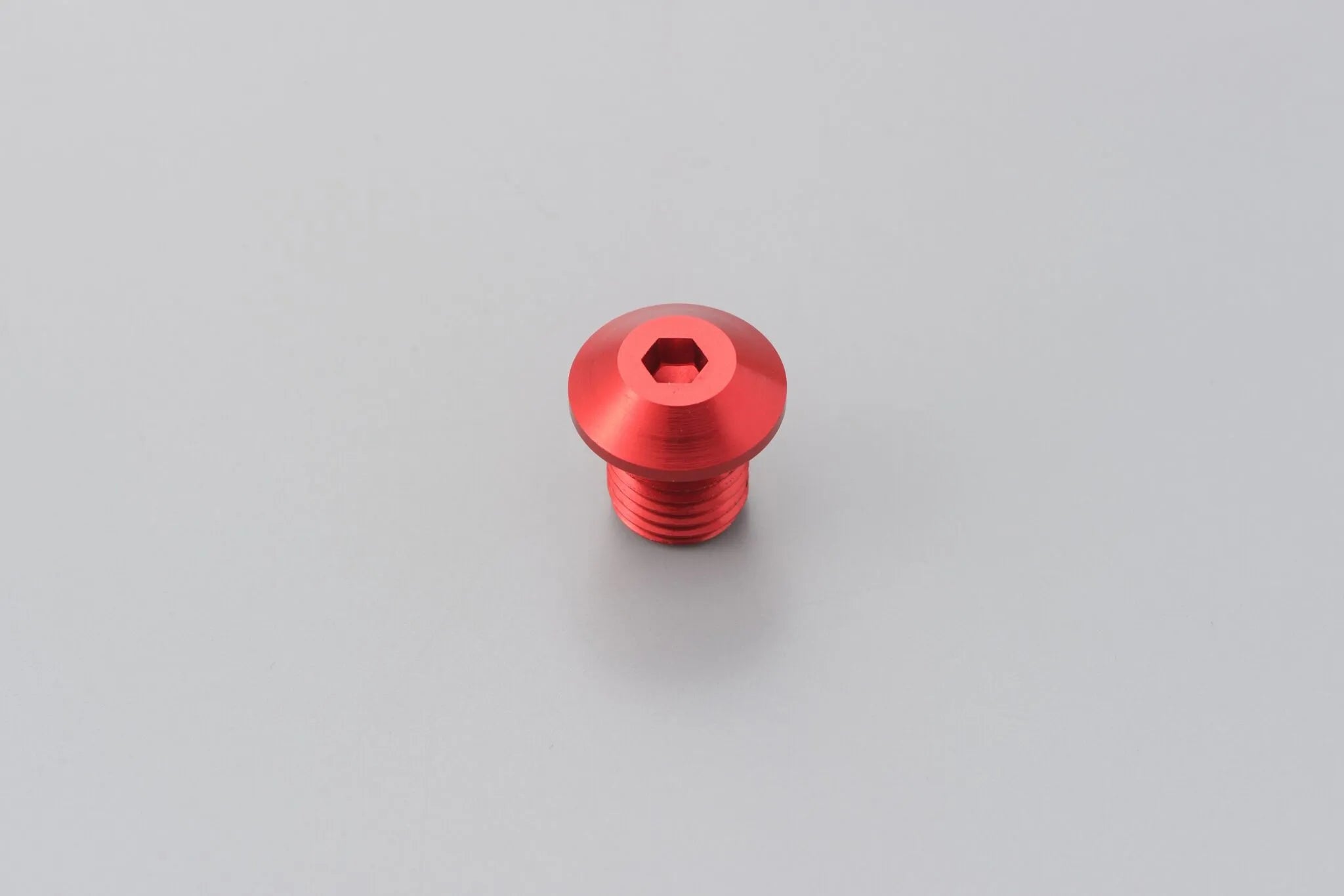 Daytona Mirror Plug Bolt M10 X 1.25 Red