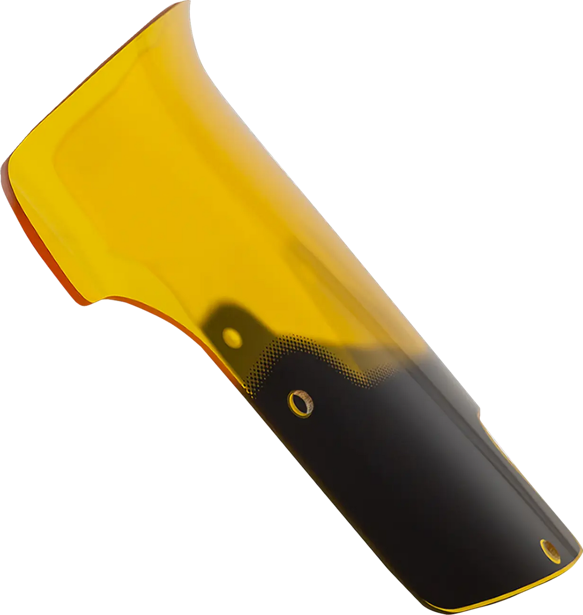 Klock Werks Kolor Flare Windshield 9" Yellow for Chieftain
