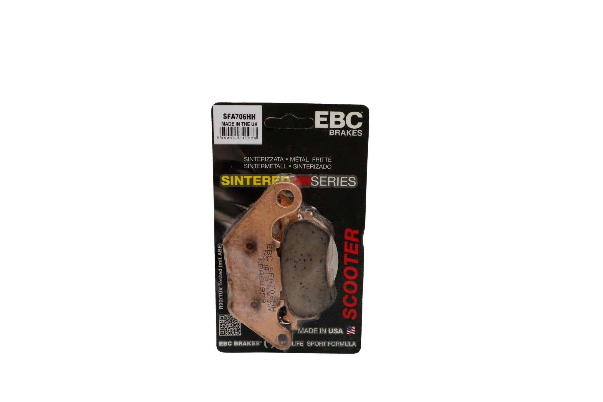 Ebc Sfa-hh Serie Sinter Bremsbeläge Für Roller - Hinten