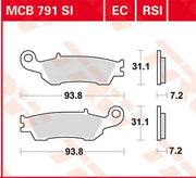Trw Si Series Sinter Off-road Bremsbeläge - Vorne