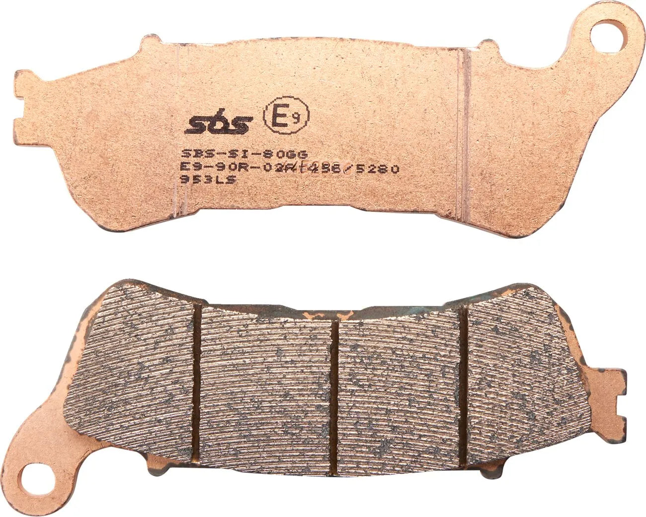 SBS Sintered Bremsbeläge - Hohe thermische Stabilität - Hinten