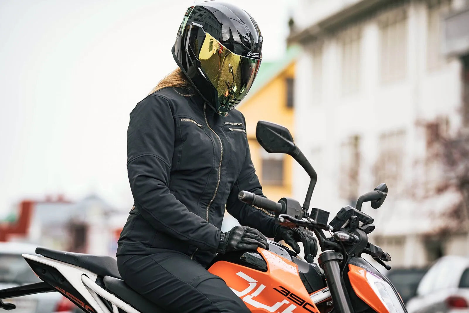 Icon Women's Hella2™ Motorcycle Jacket - Black