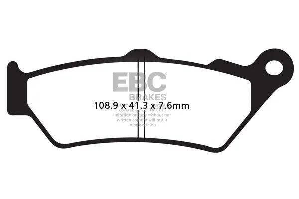Ebc Sfa-hh Series Sinterbremsbeläge Für Roller - Vorne