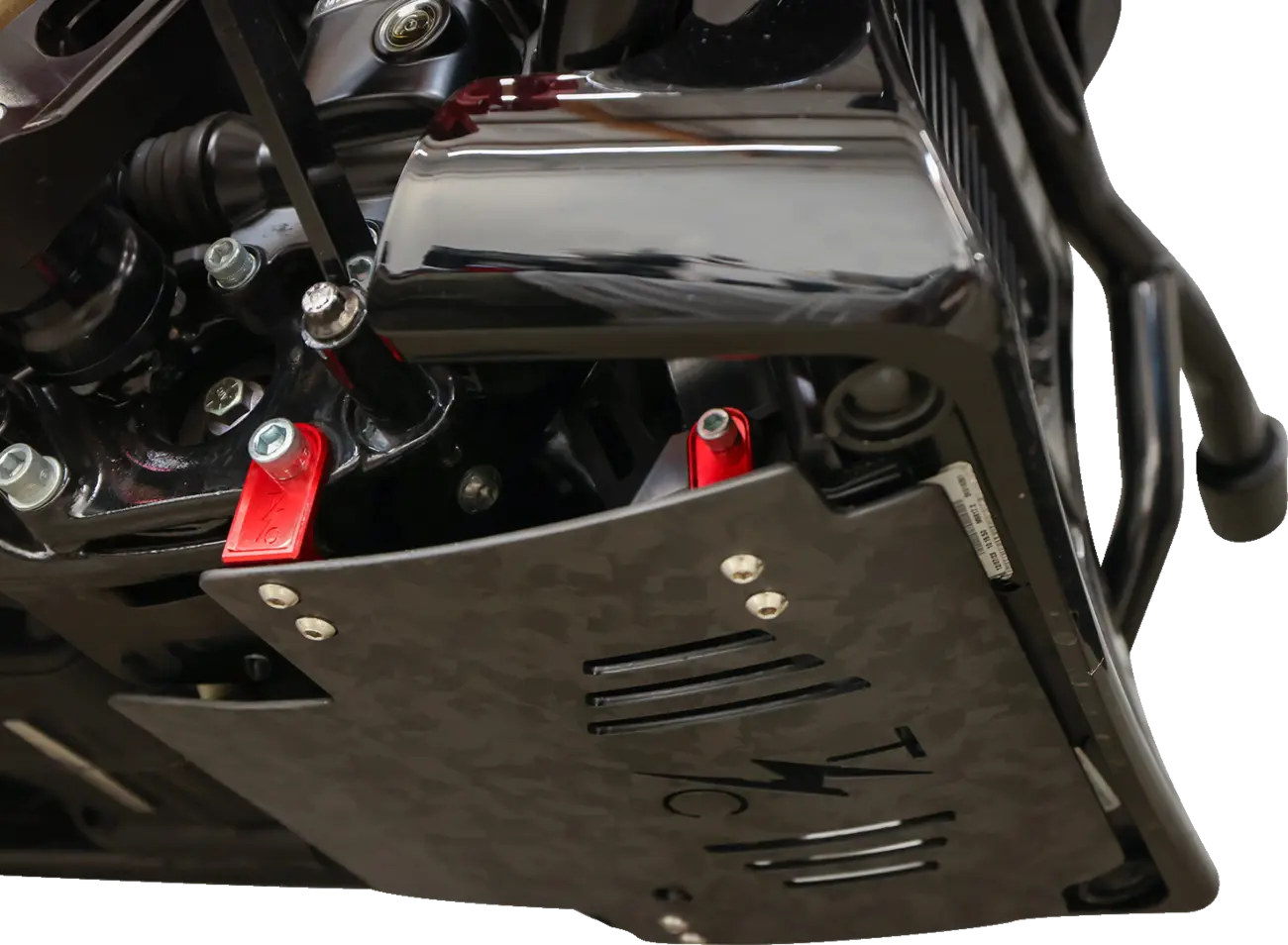 THRASHIN SUPPLY CO. Forged Carbon Fiber Skid Plate
