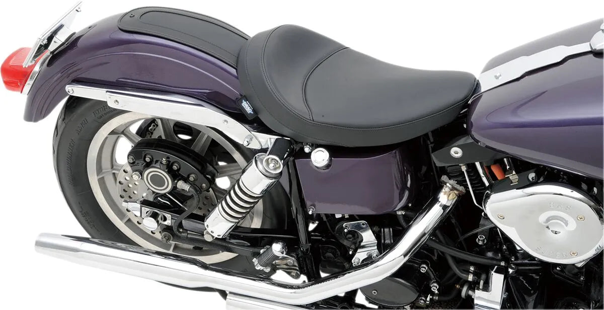 Drag Specialties Wide Solo Seat - For Harley Davidson