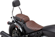 Cobra Detachable Mini Backrest - Chrome Sissy Bar