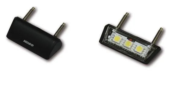 Koso Drop Led License Plate Light - Ece Approved