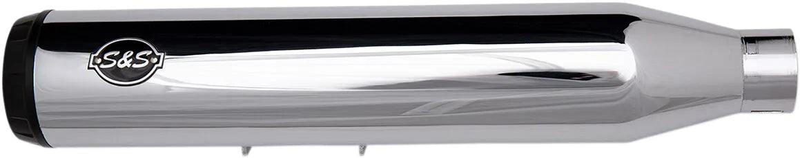 S&S Cycle Grand National Slip-on Schalldämpfer Chrom - ECE Straßenzulassung